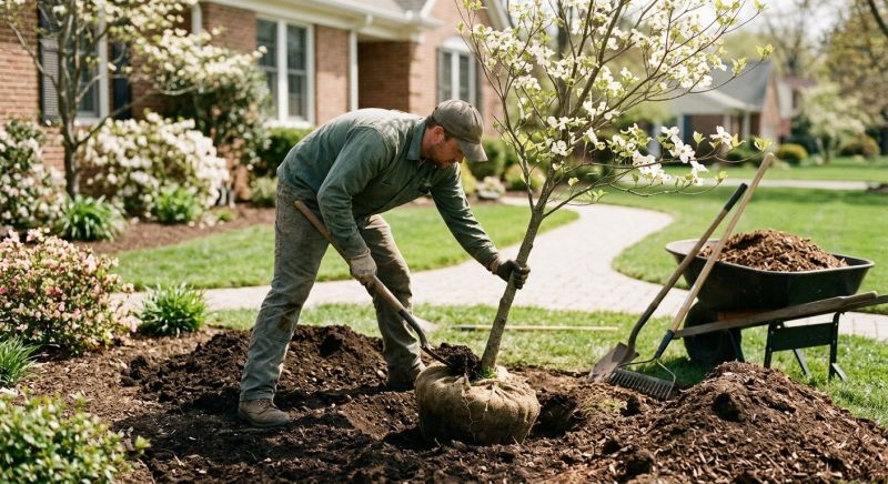 Magnolia Tree Planting in Honolulu, HI